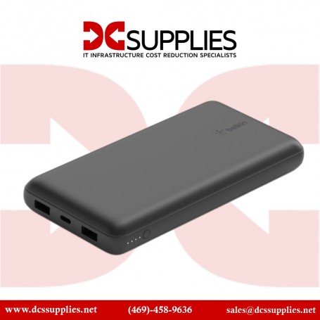 Belkin BPB012BTBK Boost Charge Power Bank 20K USB-A & C Black (BPB012BTBK)