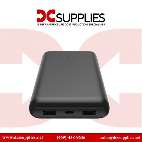 Belkin BPB012BTBK Boost Charge Power Bank 20K USB-A & C Black (BPB012BTBK)