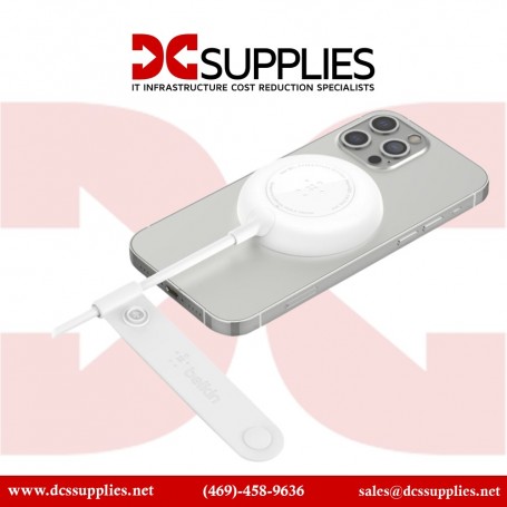 Belkin WIA004TTWH Wireless Charging Pad MagSafe Charging 15W White (WIA004TTWH)