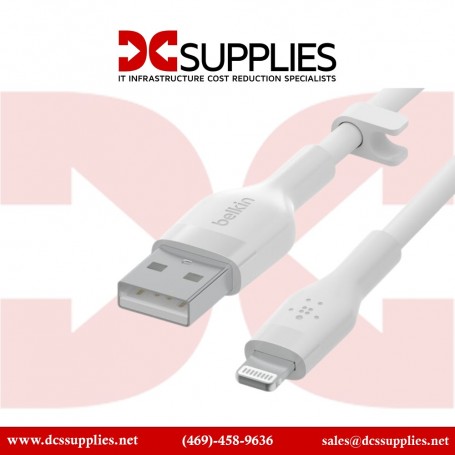 Belkin CAA008BT2MWH USB Type A Cable with Lightning Connector 2 M White (CAA008BT2MWH)