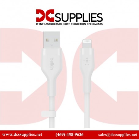 Belkin CAA008BT2MWH USB Type A Cable with Lightning Connector 2 M White (CAA008BT2MWH)