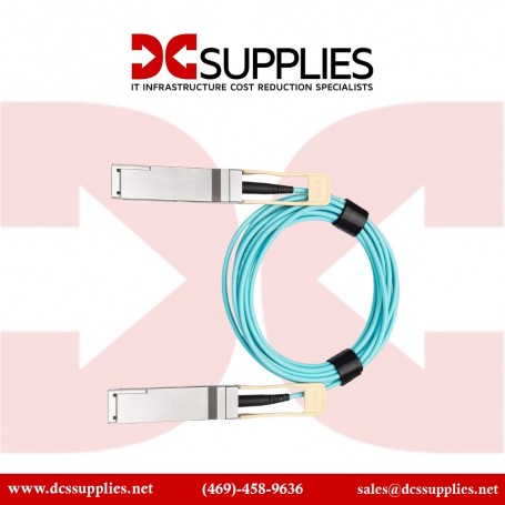 NVIDIA MFA1A00-E010 Mellanox Compatible 100G QSFP28 Infiniband Active Optical Cable (MFA1A00-E010)