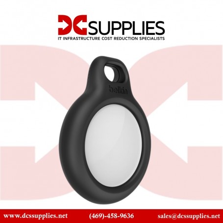 Belkin F8W974BTBLK Secure Holder with Strap for AirTag (Black) (F8W974BTBLK)