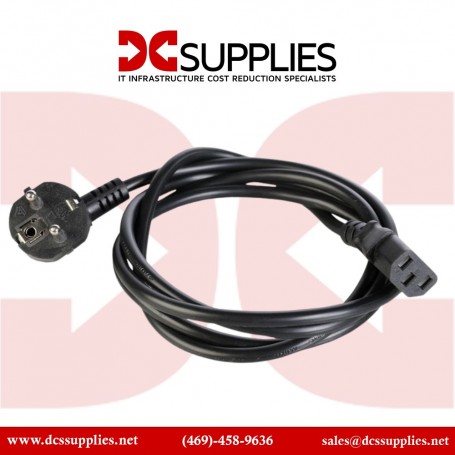 Extreme Networks 10061 Power Cable – NEMA 5-15P to IEC 60320 C13, 10A, 6 ft (10061)