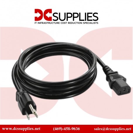 Extreme Networks 10061 Power Cable – NEMA 5-15P to IEC 60320 C13, 10A, 6 ft (10061)