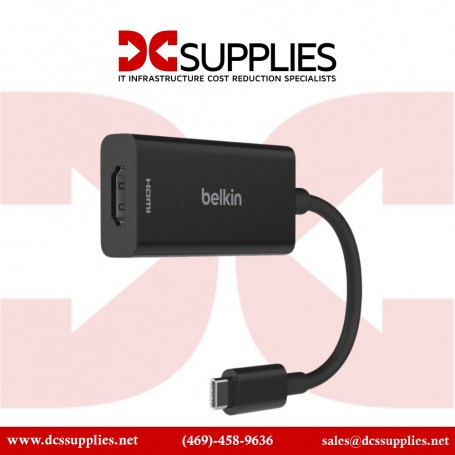 Belkin AVC013BTBK USB-C to HDMI 2.1 Adapter (8K, 4K, HDR compatible) (AVC013BTBK)