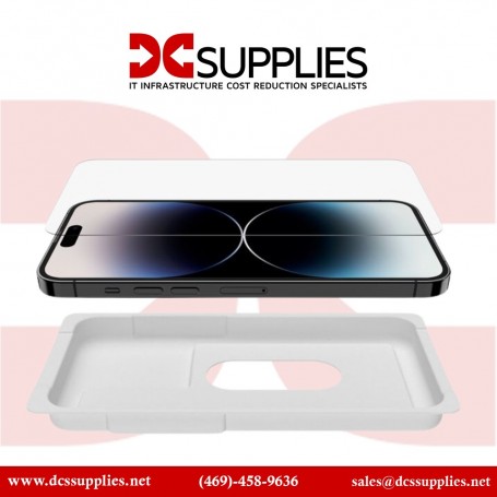 Belkin OVA102ZZ Screen Protector for iPhone 14 Pro Max TemperedGlass Treated (OVA102ZZ)