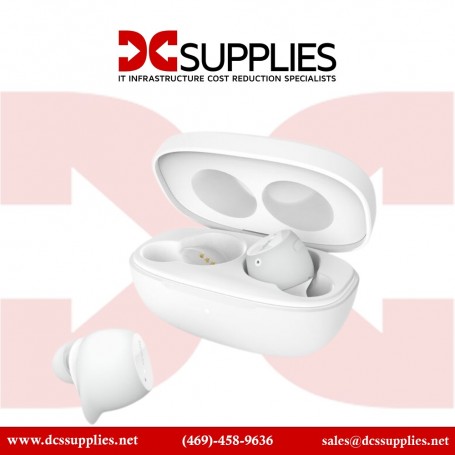Belkin AUC003BTWH  Wireless Noise Cancelling Earbuds White (AUC003BTWH)
