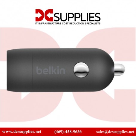 Belkin CCA004BT1MBK-B5 30W USB-C Car Charger + USB-C to Lightning Cable (CCA004BT1MBK-B5)