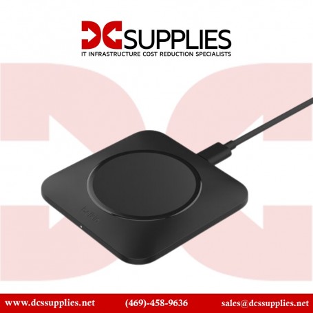 Belkin WIA007TTBK Wireless Charging Pad 15W – Black Universal Easy Align (WIA007TTBK)