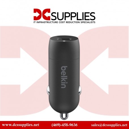 Belkin CCA004TT2MBK-B7 30W USB-C Car Charger + 4-Port USB Power Extender (CCA004TT2MBK-B7)