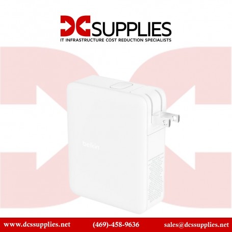 Belkin WCH014DQWH 140W 4-Port GaN Wall Charger (WCH014DQWH)
