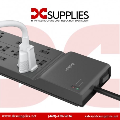 Belkin SRA009P12TT8 12-Outlet Home Office Surge Protector with 8-foot cord (SRA009P12TT8)