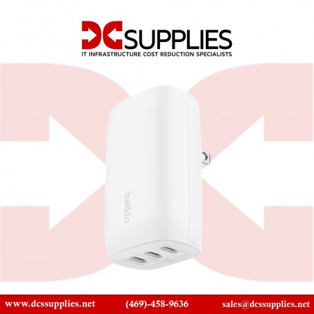 Belkin WCC002DQWH 3-Port USB-C Charger with PPS 67W (WCC002DQWH)