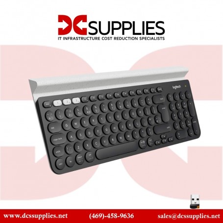 Logitech 920-008149 K780 Multi-Device Wireless Keyboard for Computer, Phone and Tablet (920-008149)