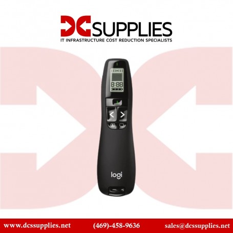 Logitech 910-001350 Professional R800 Presenter with LCD Display (910-001350)