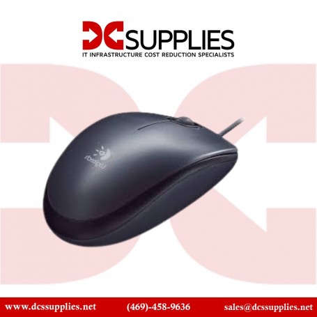 Logitech 910-001439 B100 Optical USB Mouse (910-001439)