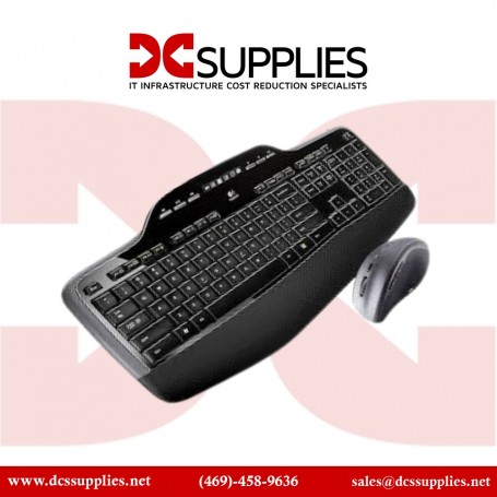 Logitech 920-002565 MK120 Desktop Corded Keyboard Mouse Combo (920-002565)