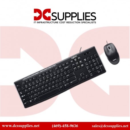 Logitech 920-002714 MK200 Wired Media Combo Keyboard & Mouse (920-002714)
