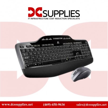Logitech 920-002565 MK120 Desktop Corded Keyboard Mouse Combo (920-002565)