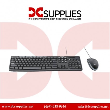 Logitech 920-002714 MK200 Wired Media Combo Keyboard & Mouse (920-002714)