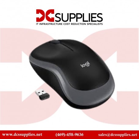 Logitech 910-002225 M185 Wireless Mouse Grey (910-002225)