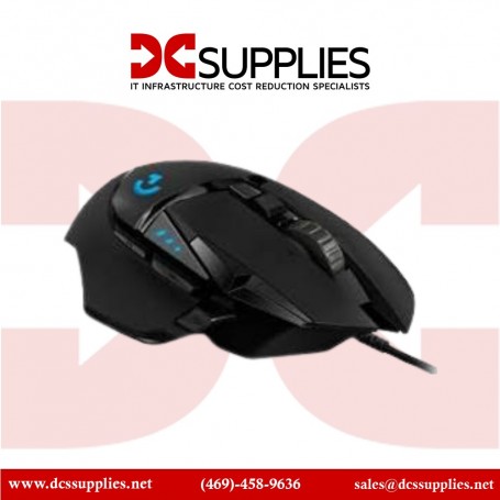 Logitech 910-005469 G502 HERO High Performance Gaming Mouse Black (910-005469)