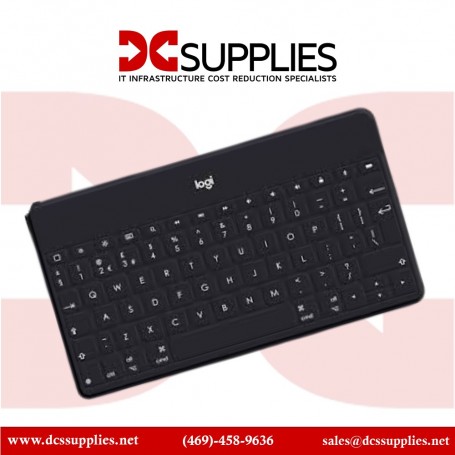 Logitech 920-006701 Keys-to-Go Portable Keyboard for iPad iPhone Apple TV Black (920-006701)