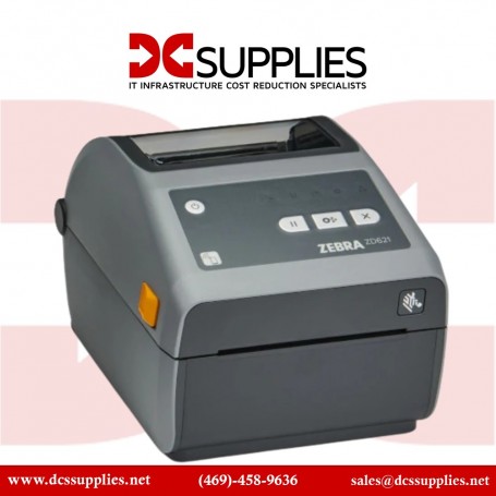 Zebra ZD6A142-D01L01EZ Black & White Desktop Barcode Label Printer (ZD6A142-D01L01EZ)