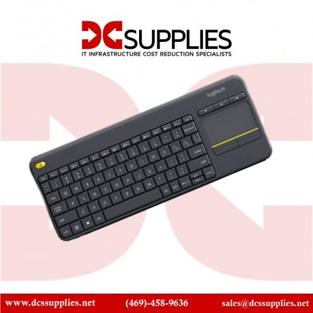 Logitech 920-007119 K400 Plus Wireless Touch Keyboard Black (920-007119)