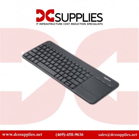 Logitech 920-007119 K400 Plus Wireless Touch Keyboard Black (920-007119)