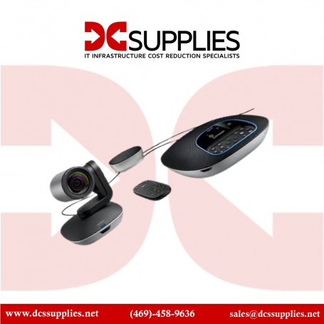 Logitech 960-001054 GROUP Video Conferencing System for Mid to Large-Sized Meeting Rooms (960-001054)