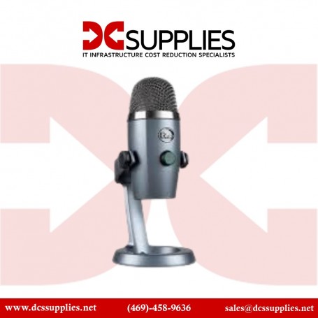 Logitech 988-000088 for Creators Blue Yeti Nano USB Microphone for Gaming, Streaming, Podcasting (988-000088)