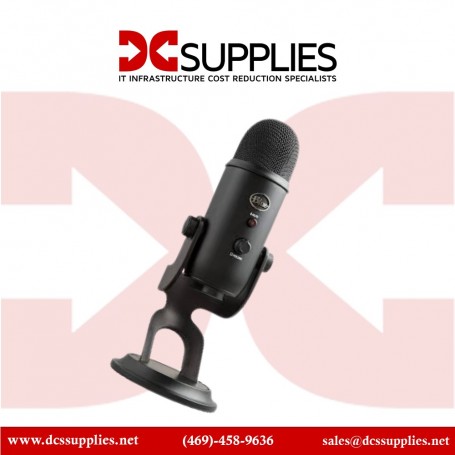 Logitech Blue 988-000100 Microphones Yeti - Professional Multi-Pattern USB Microphone (988-000100)