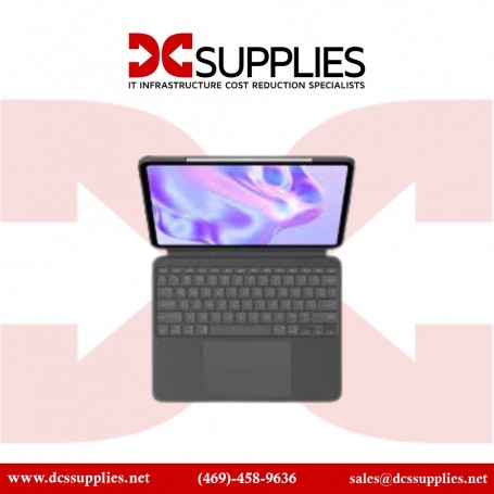 Logitech 920-010119 Combo Touch Keyboard Case with Trackpad Sand for iPad Pro 12.9-inch 5th gen (920-010119)