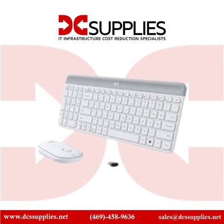 Logitech 920-009443 MK470 Slim Wireless Keyboard and Mouse Combo - Modern Compact Layout (920-009443)
