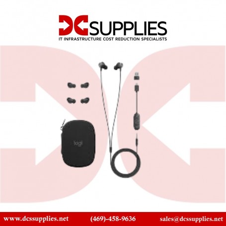 Logitech 981-001008 Logi Zone Wired Earbuds Teams (981-001008)