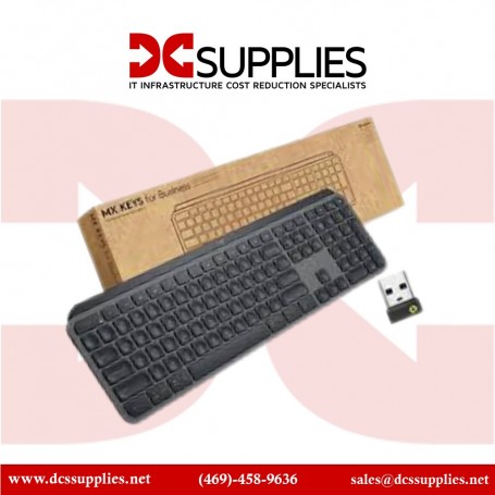 Logitech 920-010116 MX Keys Wireless Keyboard for Business Bolt (920-010116)