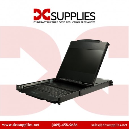 StarTech RKCOND17HD 17" HD Rackmount KVM Console - Dual Rail (RKCOND17HD)