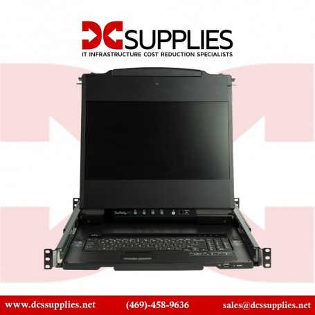 StarTech RKCOND17HD 17" HD Rackmount KVM Console - Dual Rail (RKCOND17HD)