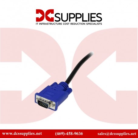 StarTech SVECONUS10 10 ft Ultra Thin USB VGA 2-in-1 KVM Cable (SVECONUS10)