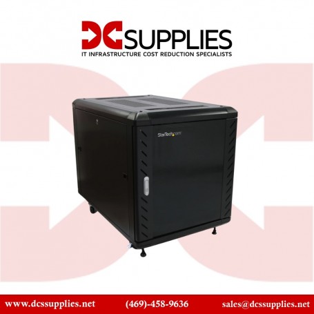 StarTech.com RK1236BKF 12U AV Rack Cabinet - Network Rack (RK1236BKF)