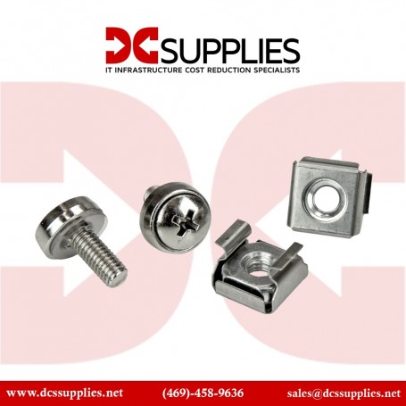 StarTech CABSCREWS M5 Mounting Screws for Server Racks (CABSCREWS)