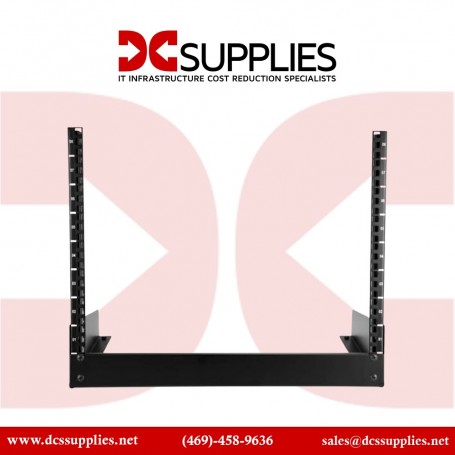 StarTech RK8OD 8U Desktop Rack - 2-Post Open Frame Rack (RK8OD)