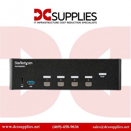 StarTech SV431DHD4KU 4 Port HDMI KVM Dual Display Switch (SV431DHD4KU)