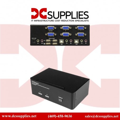 StarTech.com SV231DVGAU2A 2 Port USB VGA KVM Switch (SV231DVGAU2A)