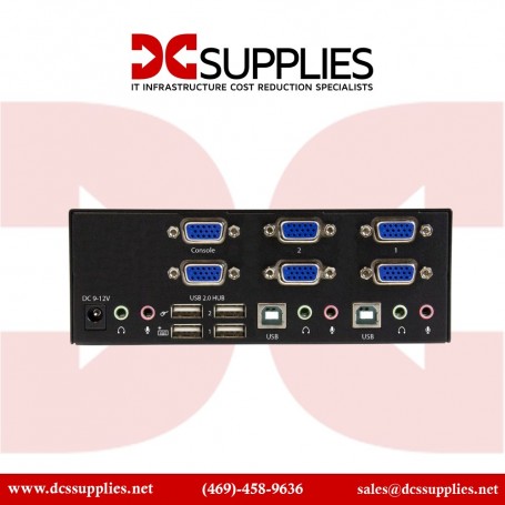StarTech.com SV231DVGAU2A 2 Port USB VGA KVM Switch (SV231DVGAU2A)