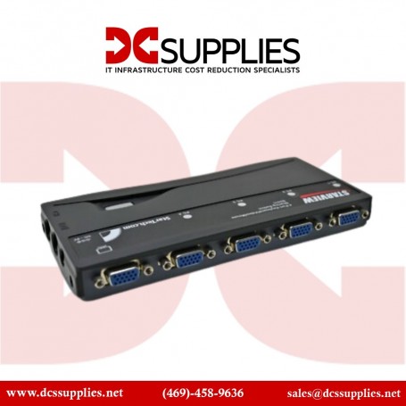 StarTech.com  SV411K 4 Port Black PS/2 KVM Switch Kit (SV411K)