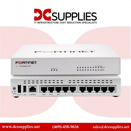 Fortinet FG-70F-BDL-809-60 FortiGate security firewall appliance with 5 years Premium Support (FG-70F-BDL-809-60)