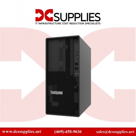 Lenovo 7D8JA02GNA ThinkSystem ST50 V2 Server Xeon E-2324G 16GB RAM 300W PSU (7D8JA02GNA)